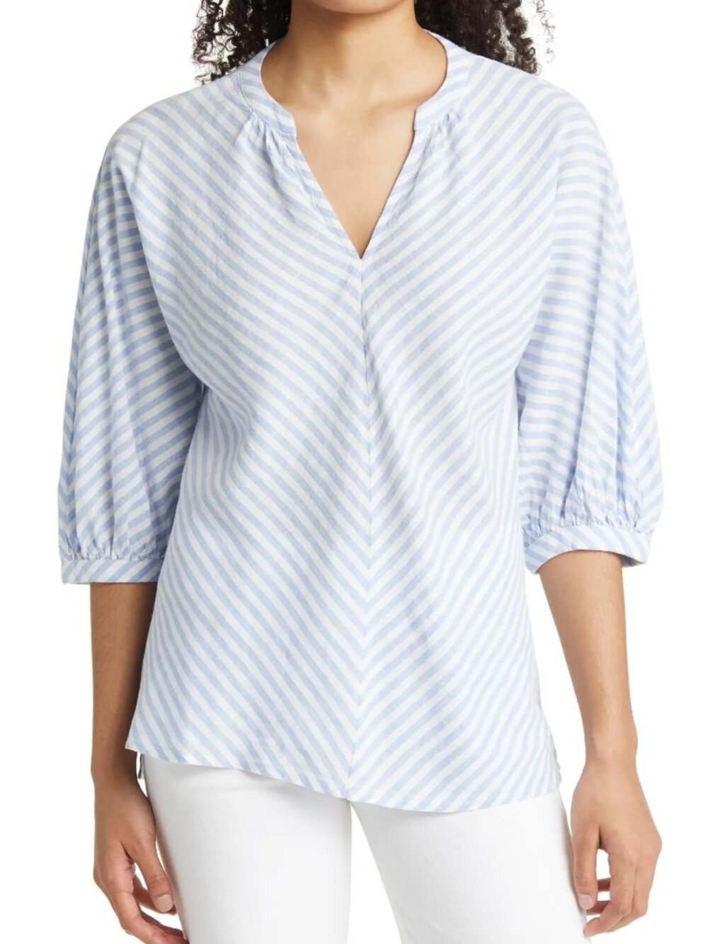 Caslon Linen Blend Top XL